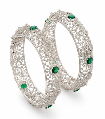 Grand Diamond Statement Bangles