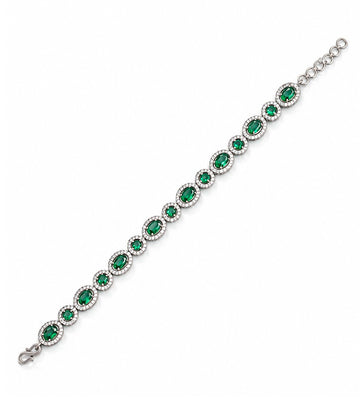 Royal Emerald Diamond Bracelet