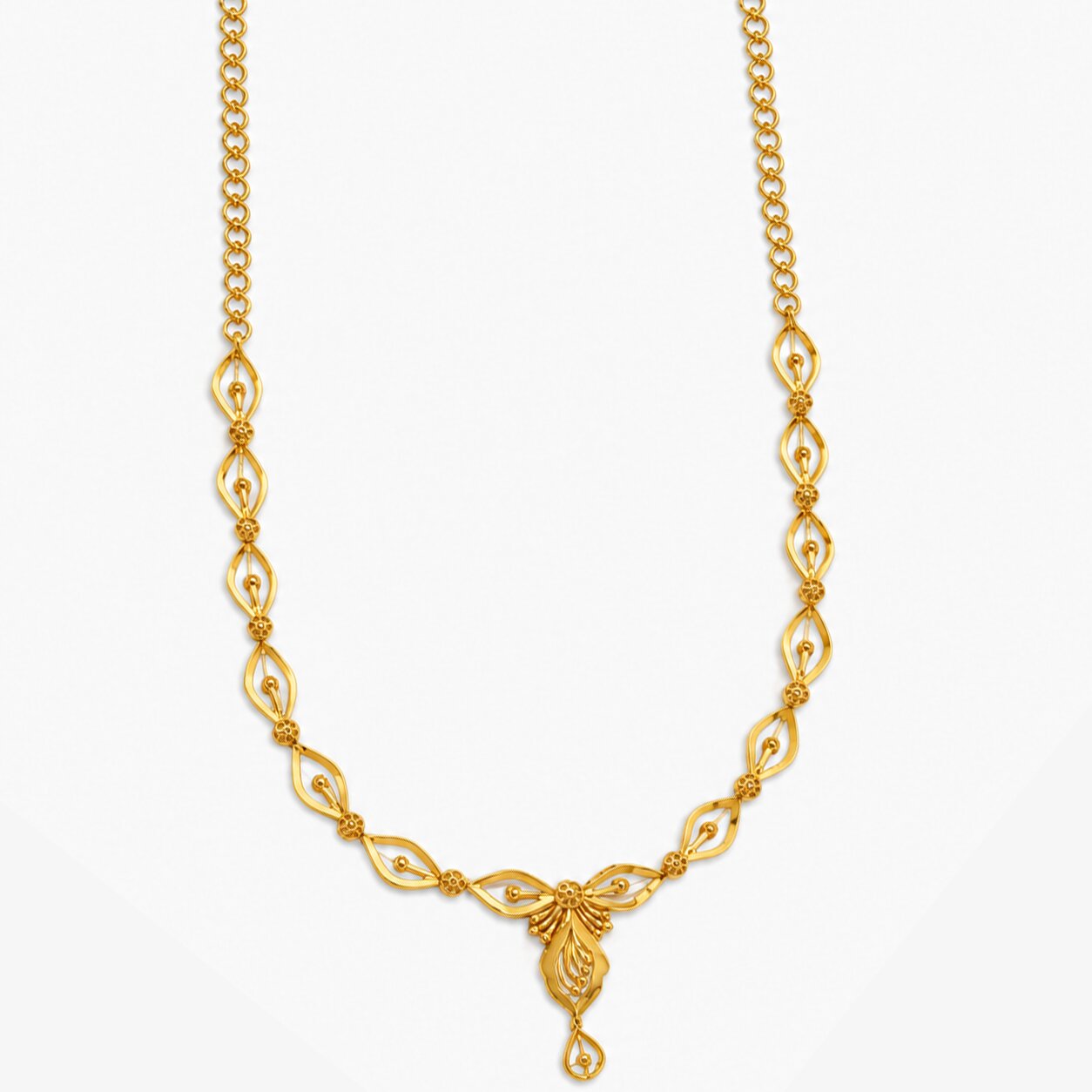 Elegant Gold Chain Necklace