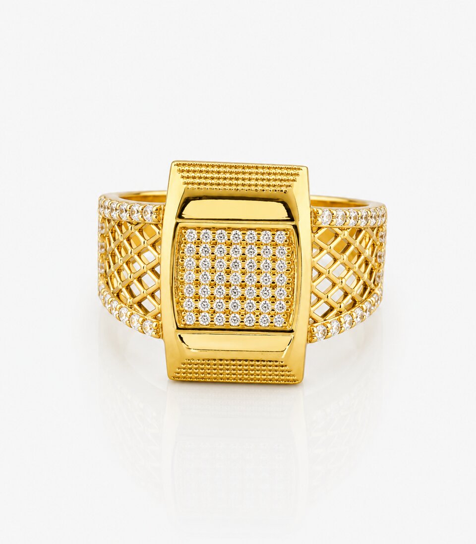 Handcrafted Gold Ring