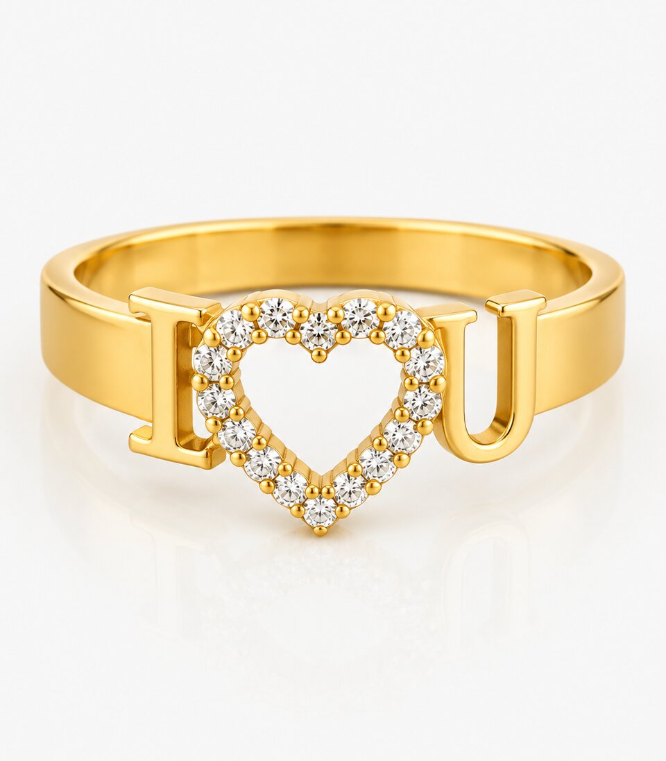 Stylish Gold Fashion Ring