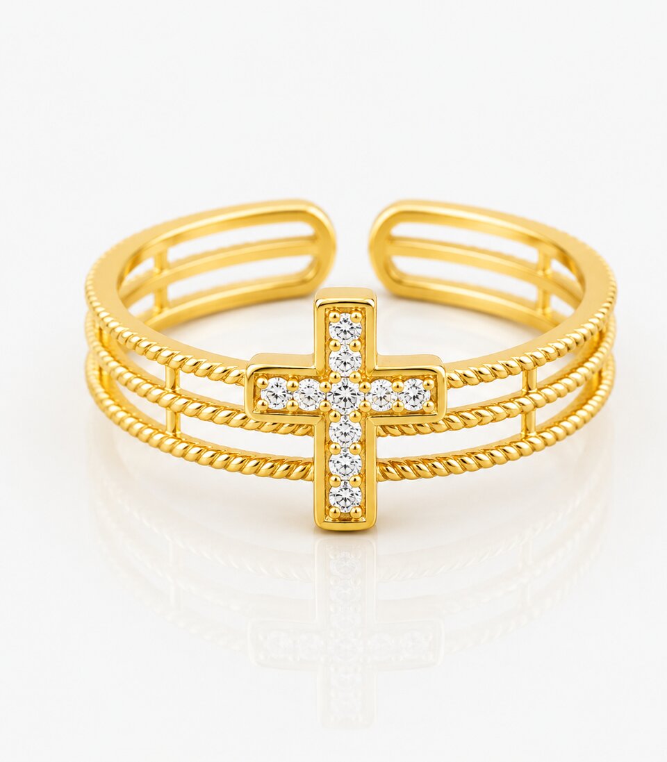Sophisticated Gold Ring