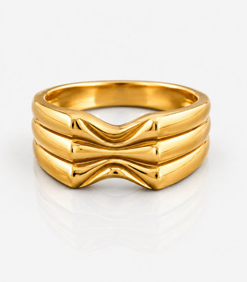 Premium Gold Fashion Ring