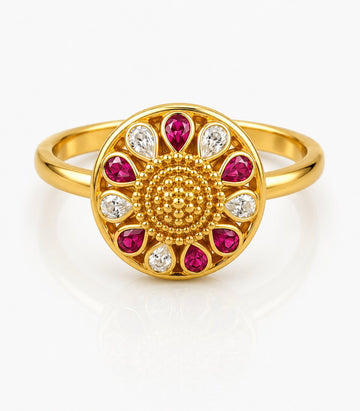 Fashionable Gold Ring