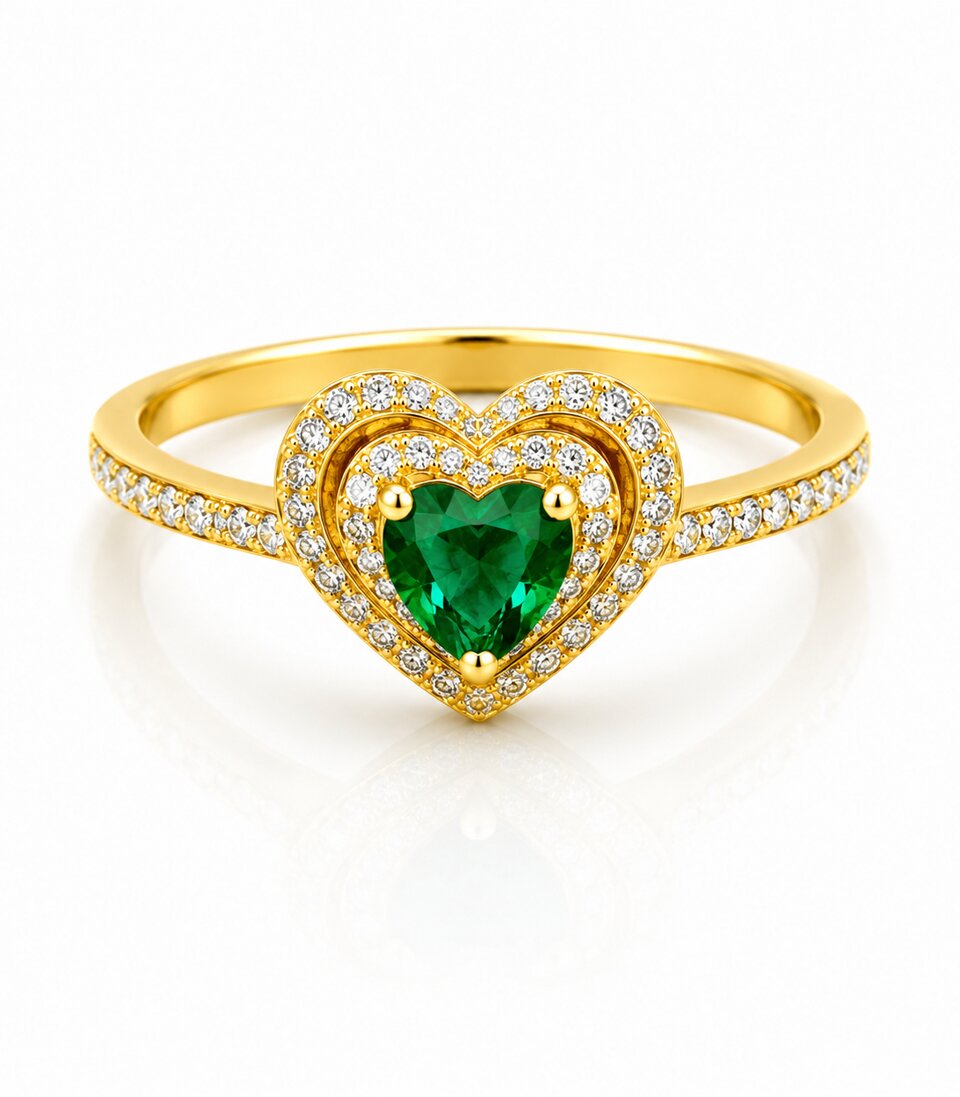 Contemporary Gold Band Ring