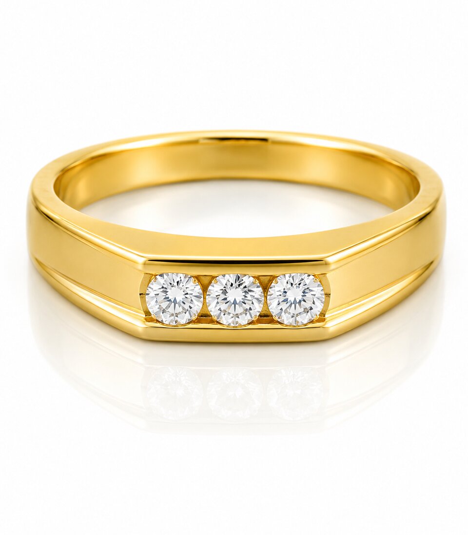 Hallmarked Gold Ring