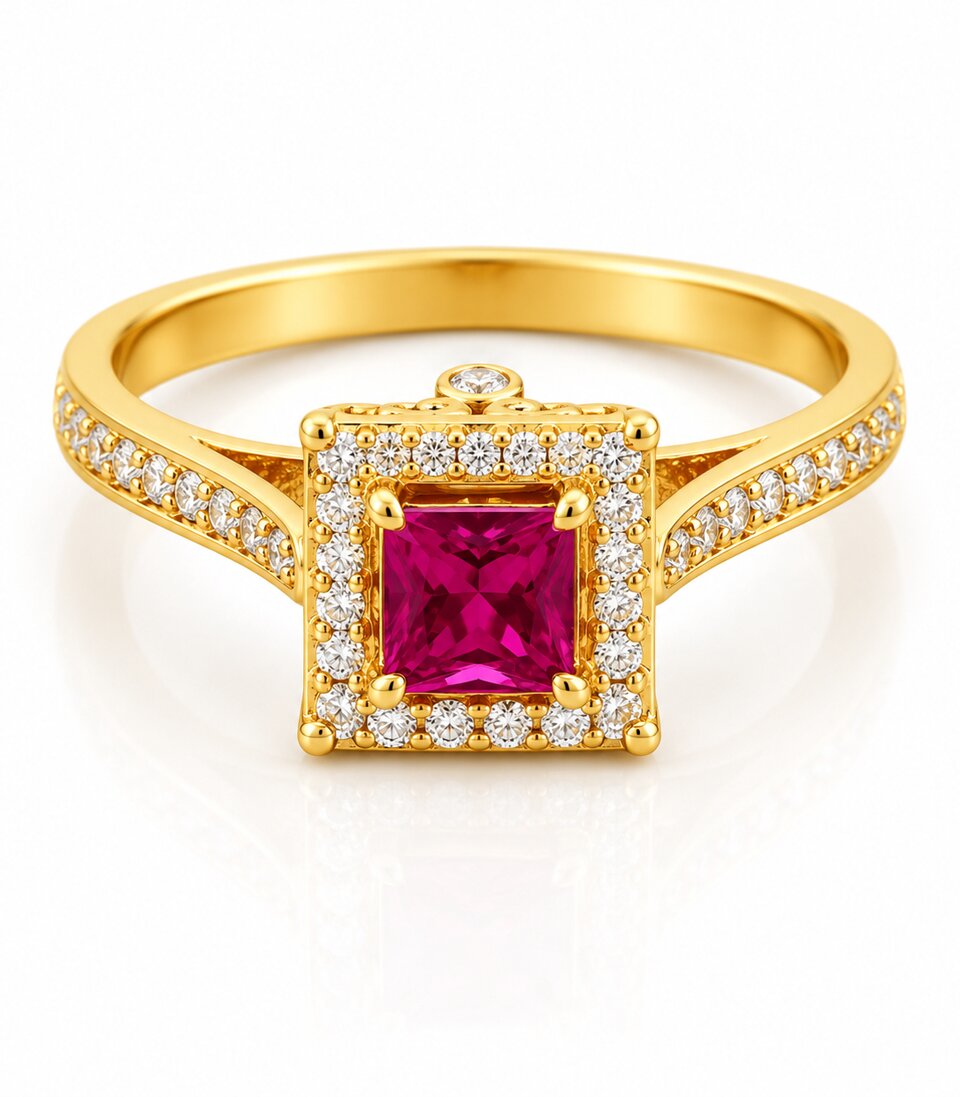 Gold Royal Style Ring