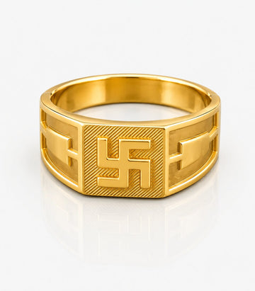 Modern Gold Statement Ring