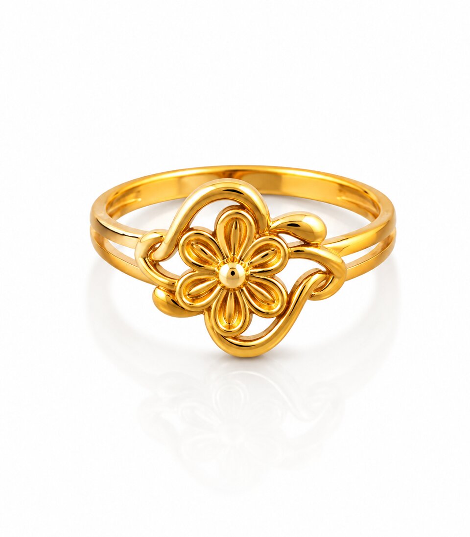 Classic Gold Ring for Women – Timeless Design