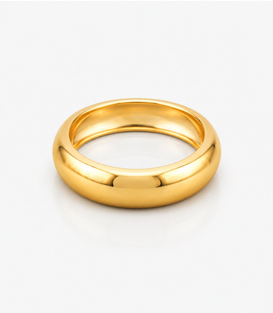 Contemporary Gold Ring