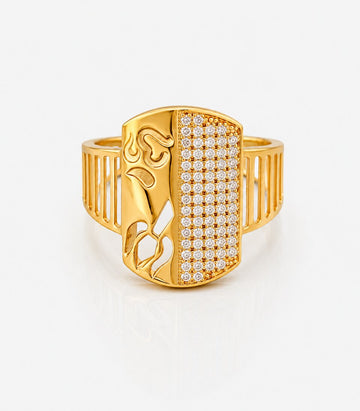 Beautiful Gold Finger Band