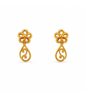 Infinity Loop Drop Earrings